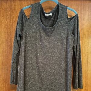 Matty M Cold Shoulder Top Size Medium